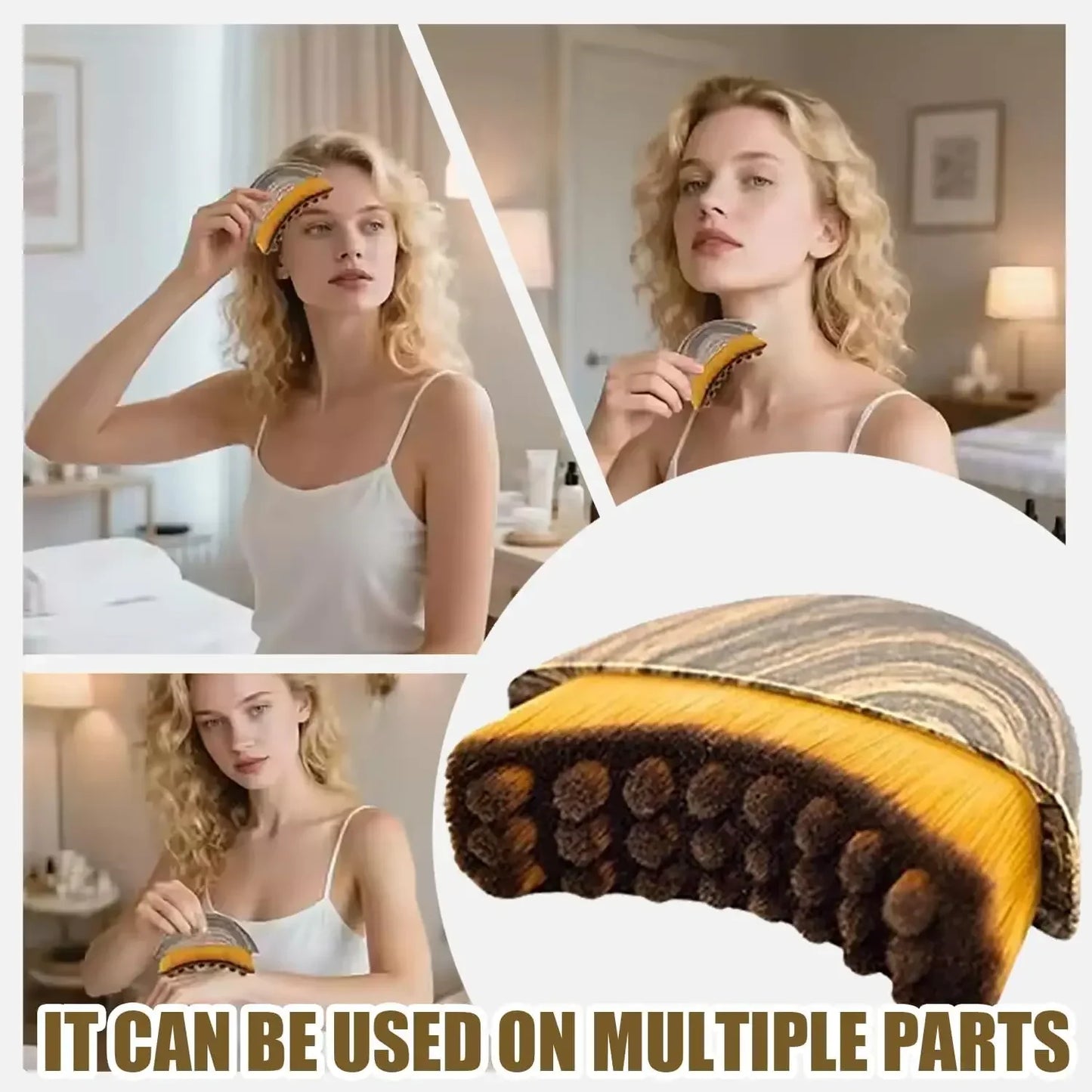 Face Contour Sculpting Brush – Jawline & Chin Massager