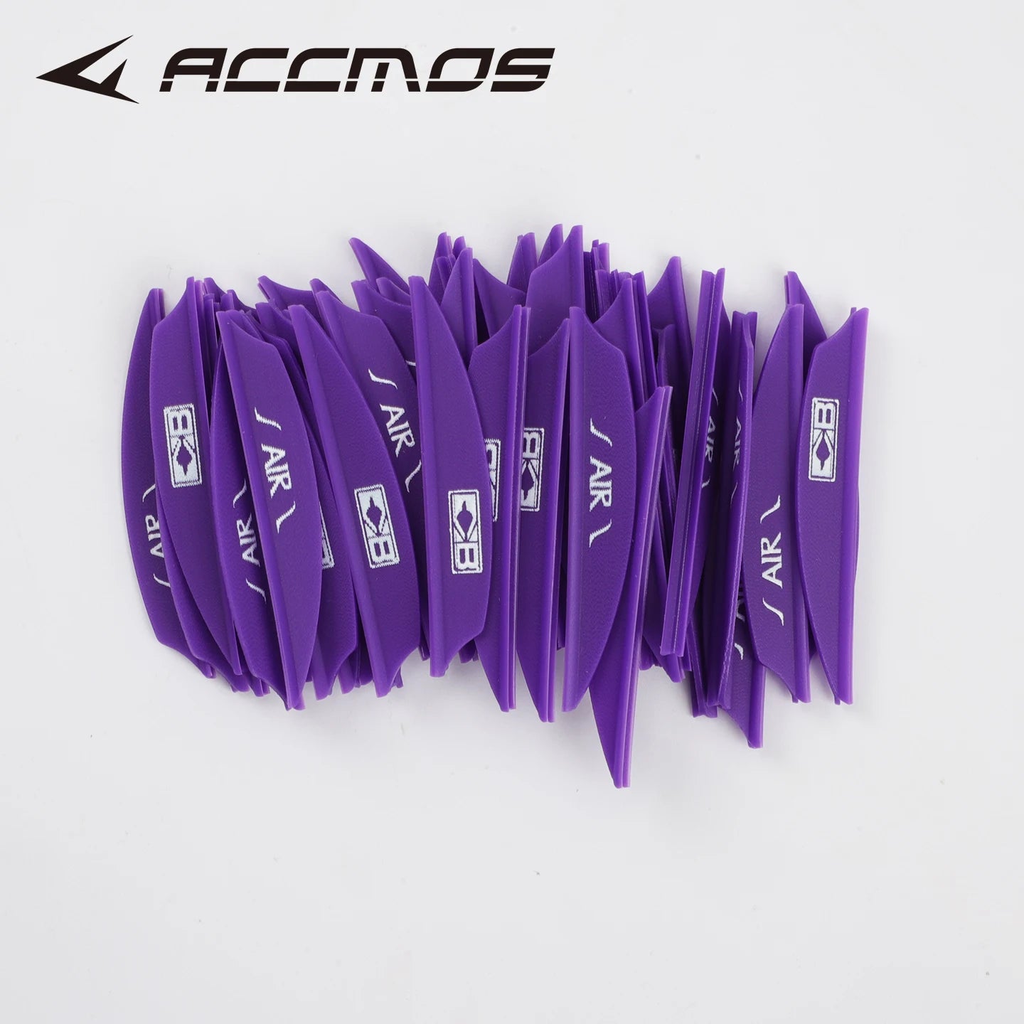 2'' Plastic Arrow Vanes Air Feather Shaft Fletching DIY Archery