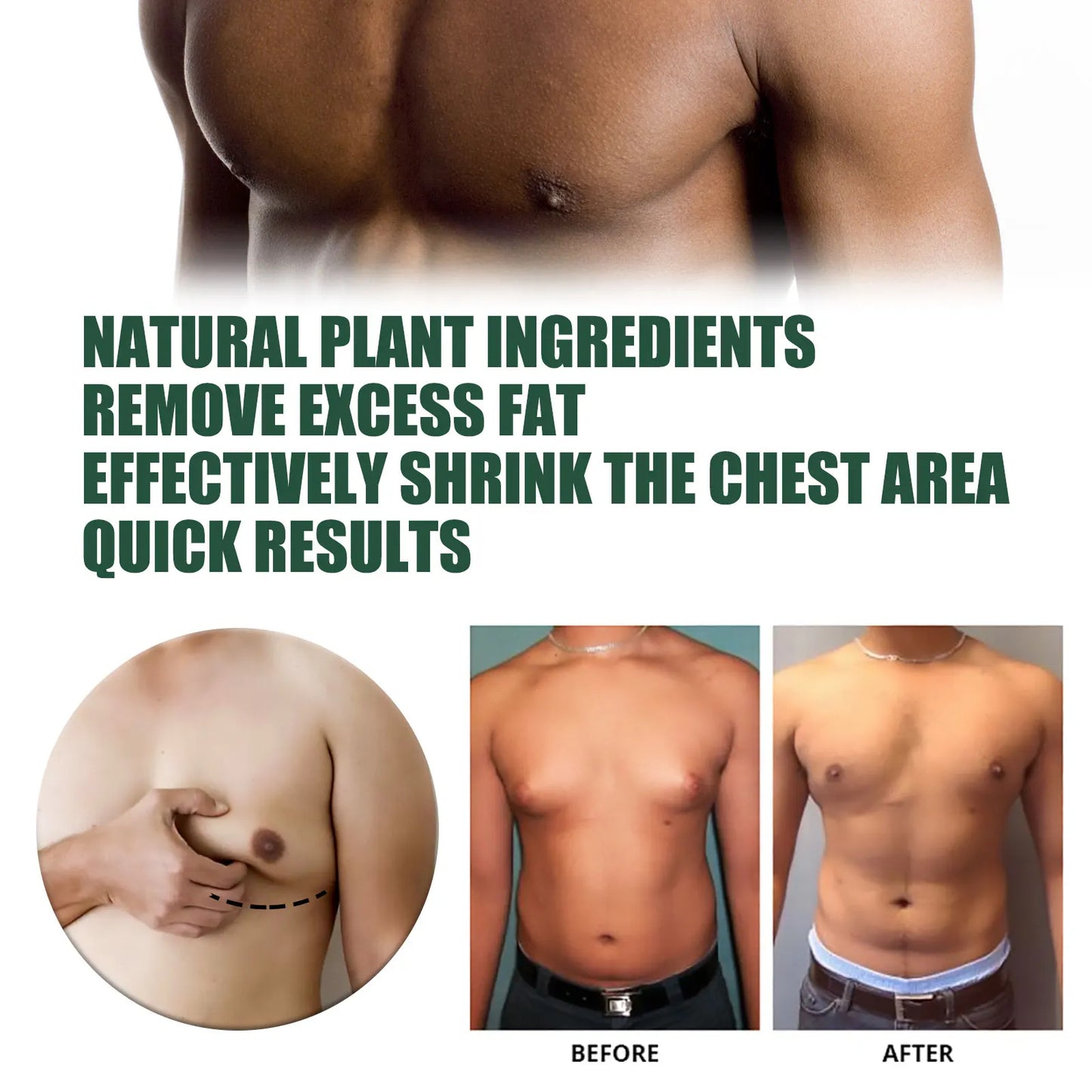 Men's Chest Firming Cream – Lightweight Daily Nourishing Formula
