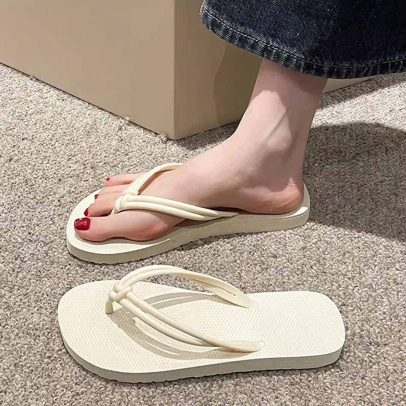 Women's Candy Color Flip Flops | Non-Slip Soft EVA Sandals