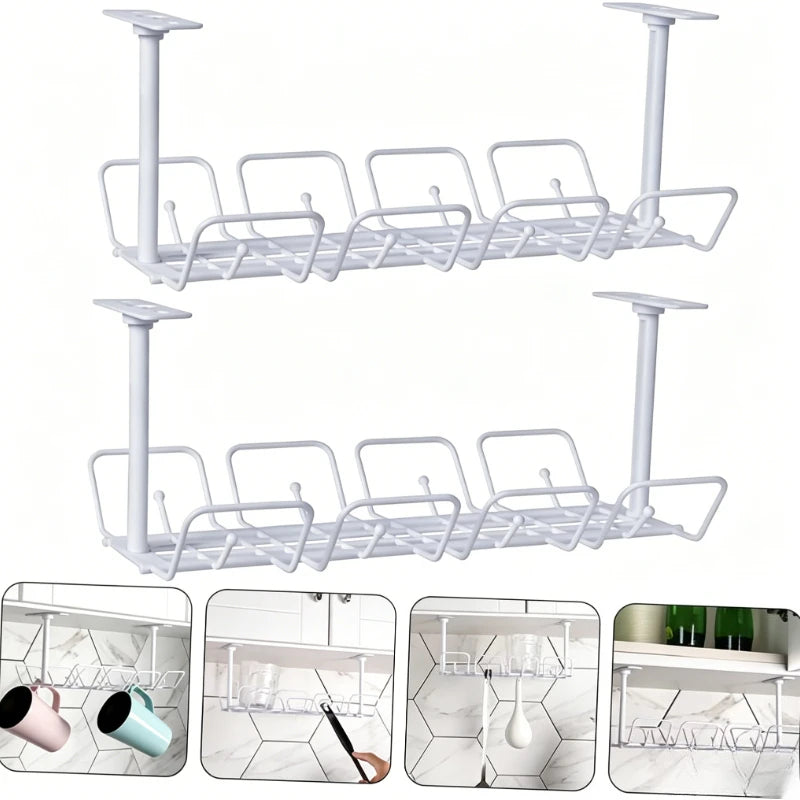 Under Desk Cable Management Tray – Cord & Wire Organizer