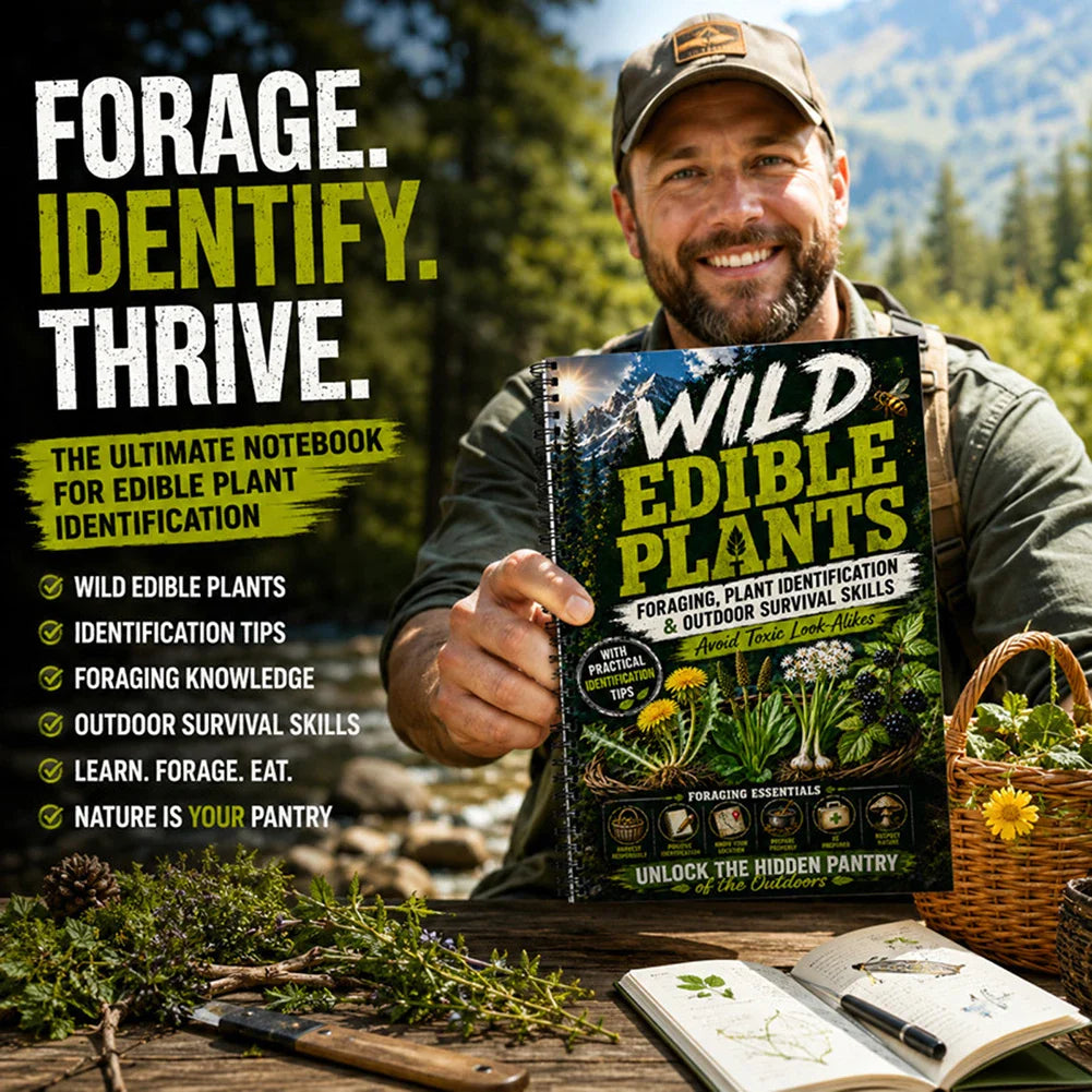 Foraging Plant Identification Guide – Wild Food & Mushroom Book