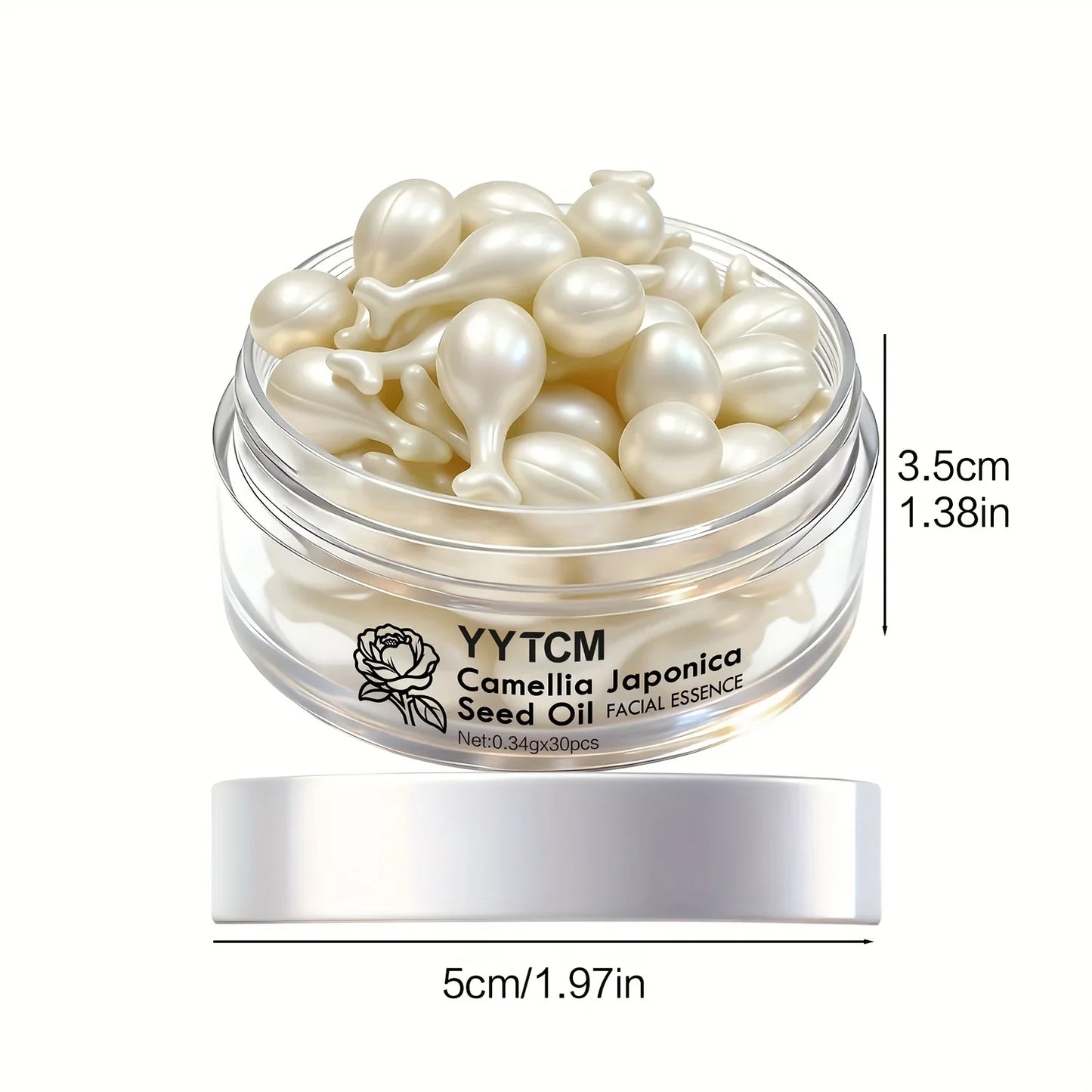 Camellia Seed Oil Essence Capsules – Squalane & Retinol Serum