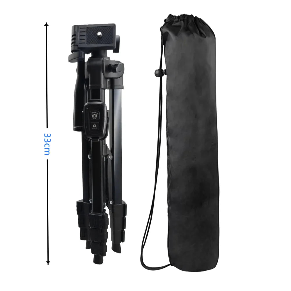 VeFly 1.06m Aluminum Tripod + Bluetooth Remote & Travel Bag