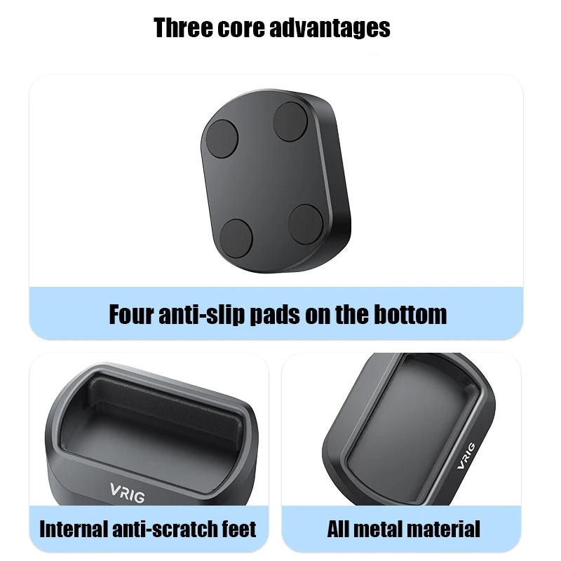 Insta360 X4 Aluminum Alloy Desktop Stand Base | Secure Grip