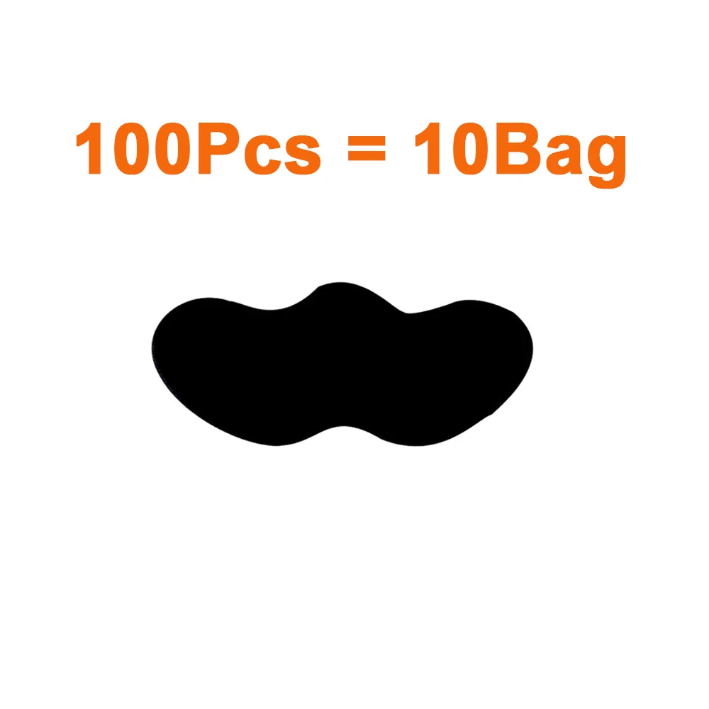 New 10-100pcs Unisex Blackhead Remove Mask Peel Nasal Strips Deep Cleansing Shrink Pore Nose Black Head Stickers Skin Care Patch Peaceful Pleasures Health and Wellness Black 100pcs-10bag
