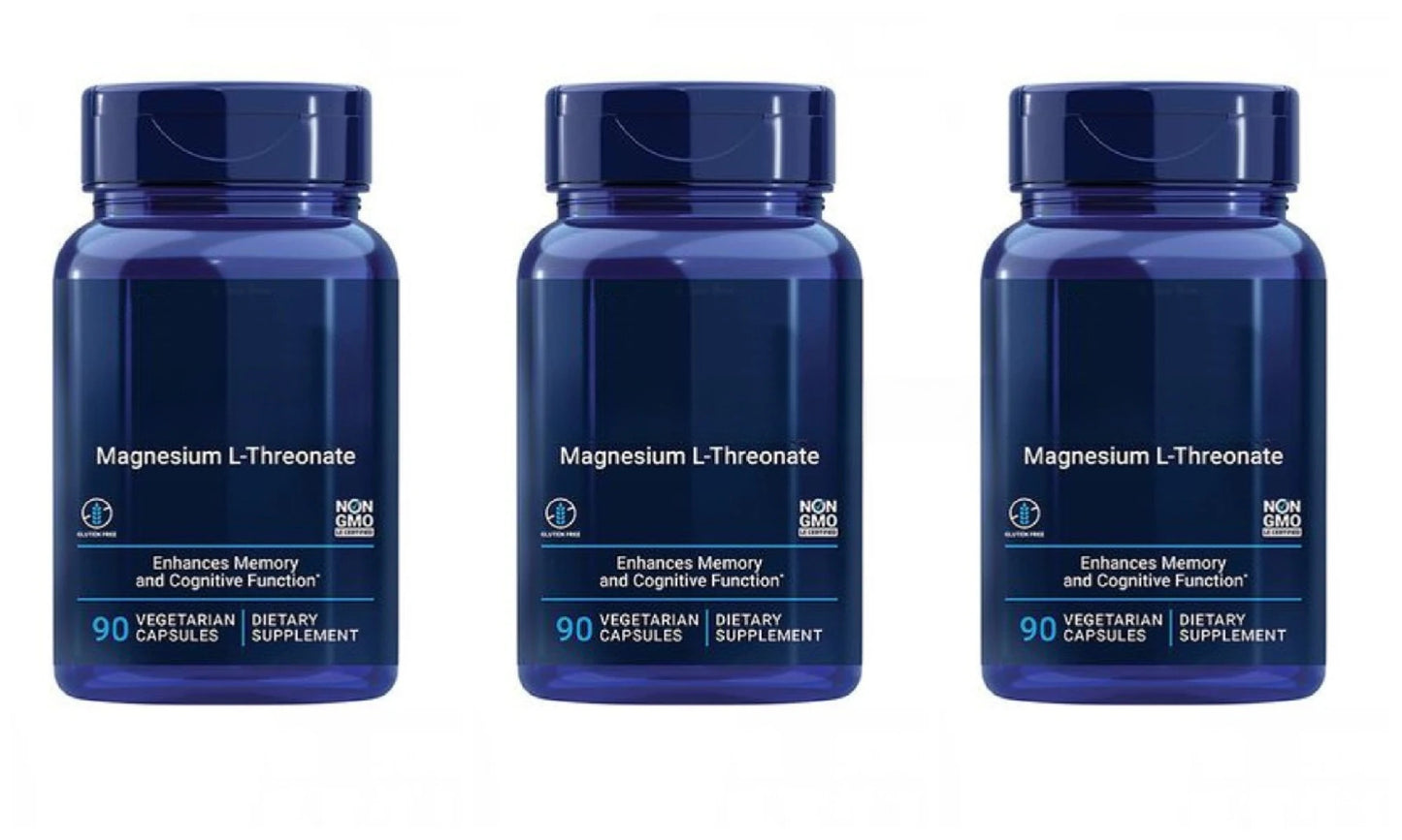 Magnesium L-Threonate 144mg – 90 Veg Capsules | Daily Support