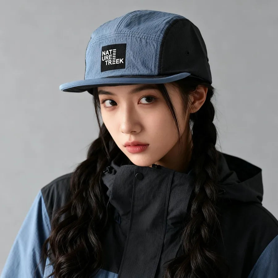 Korean Baseball Cap – Sun Protection Quick-Dry Unisex Flat Brim