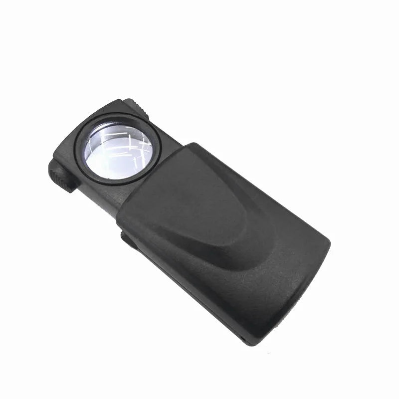 30X Jewelry Magnifying Glass Led Foldable Magnifier Lens Diameter 21Mm Pocket Illuminated Loupe for Coin Stamps Watch Repair Peaceful Pleasures Health and Wellness