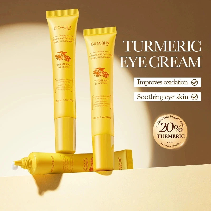 BIOAQUA Turmeric Snail Eye Cream – Dark Circles & Eye Bags