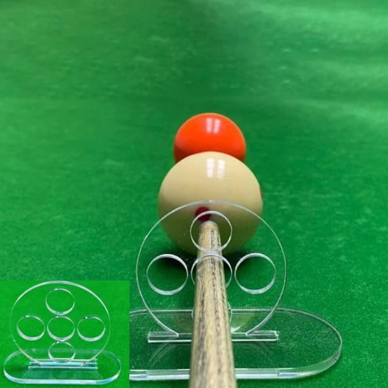 5-Hole Pool Cue Stroke Trainer | Billiard Accuracy Exercise Device