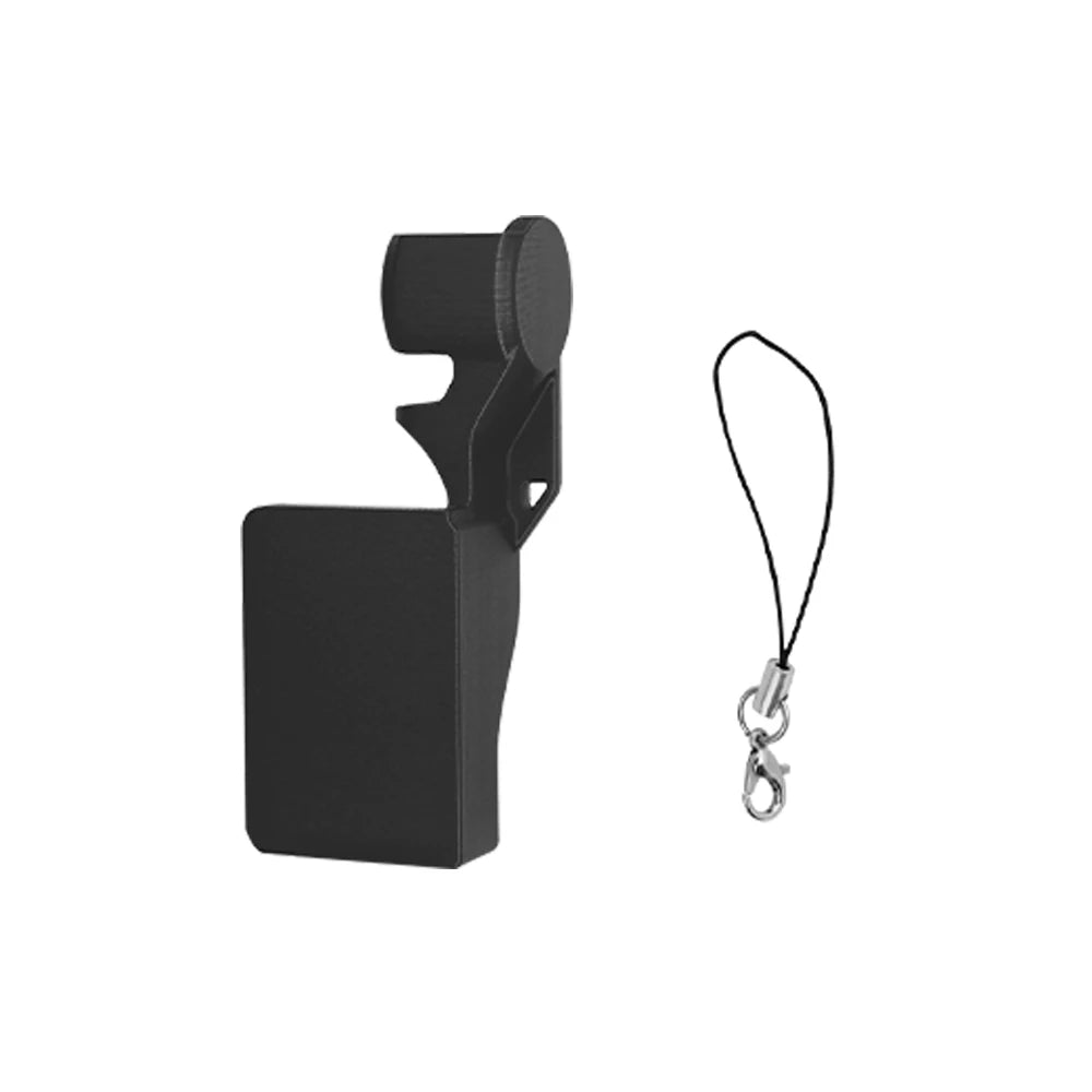 Screen Gimbal Clip For DJI Pocket 4 1:1 Precision Mold Anti Shake Scratch Guard Lightweight 15g Anti Loss Strap Included Peaceful Pleasures Health and Wellness BLACK