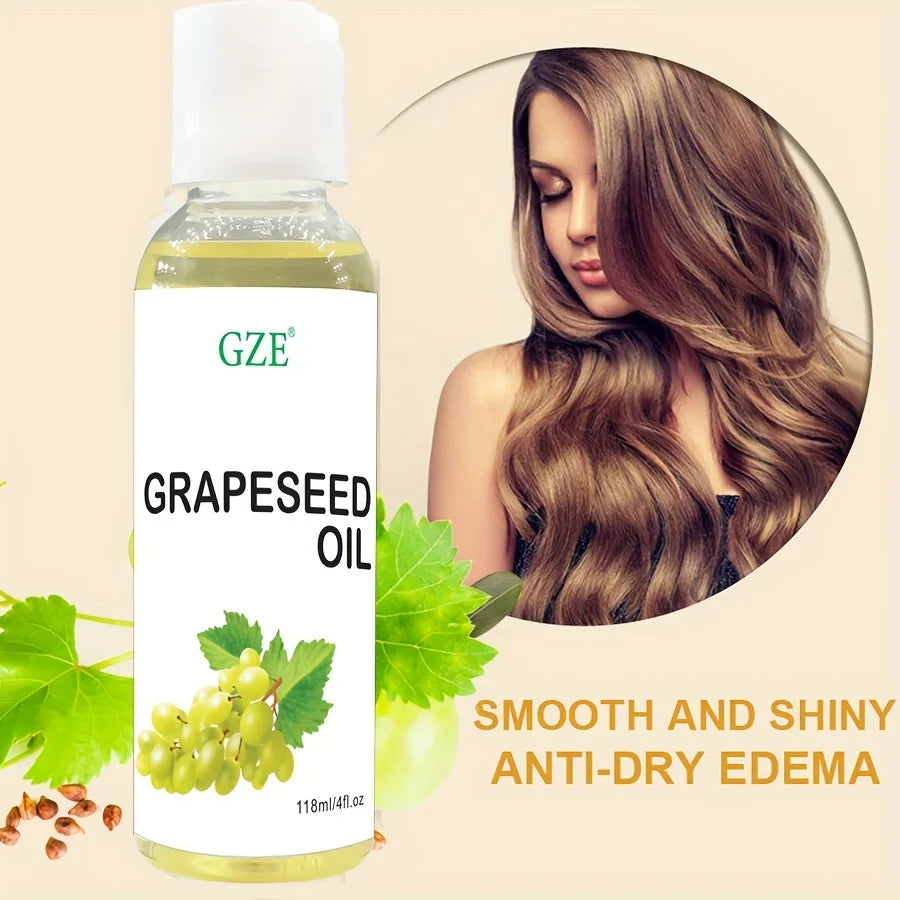 GZE Grapeseed Oil – Face Moisturizer for All Skin Types