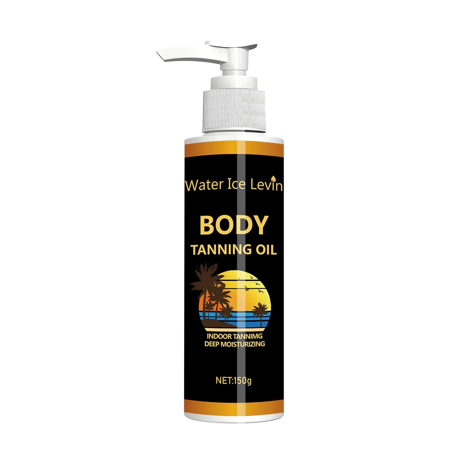Body Tanning Oil with Coconut Oil – Sunless Glow & Hydration