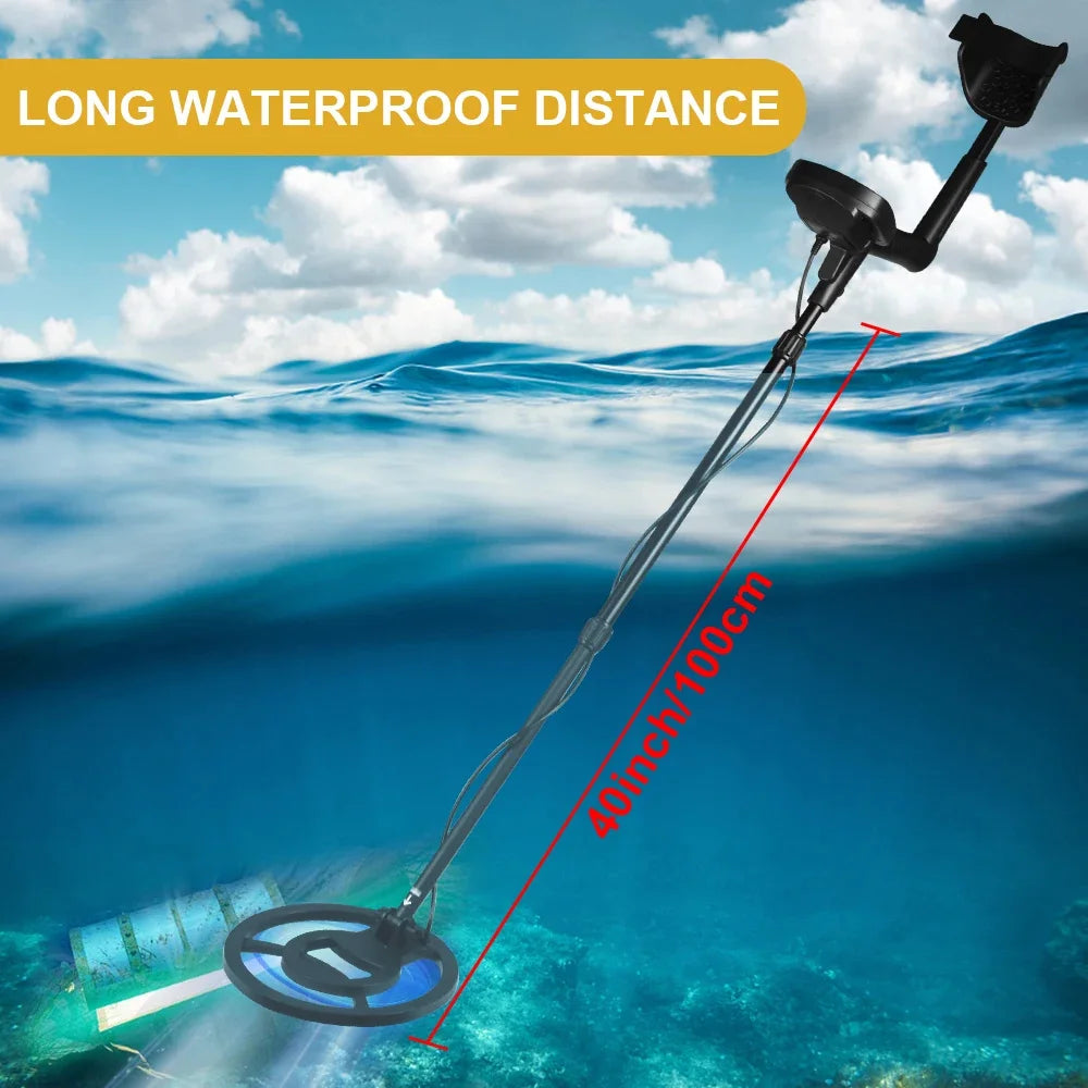 MD830 Metal Detector Underground Depth 2.5m Scanner Search High precision Gold Detector Treasure Hunter Detecting Pinpointer Peaceful Pleasures Health and Wellness