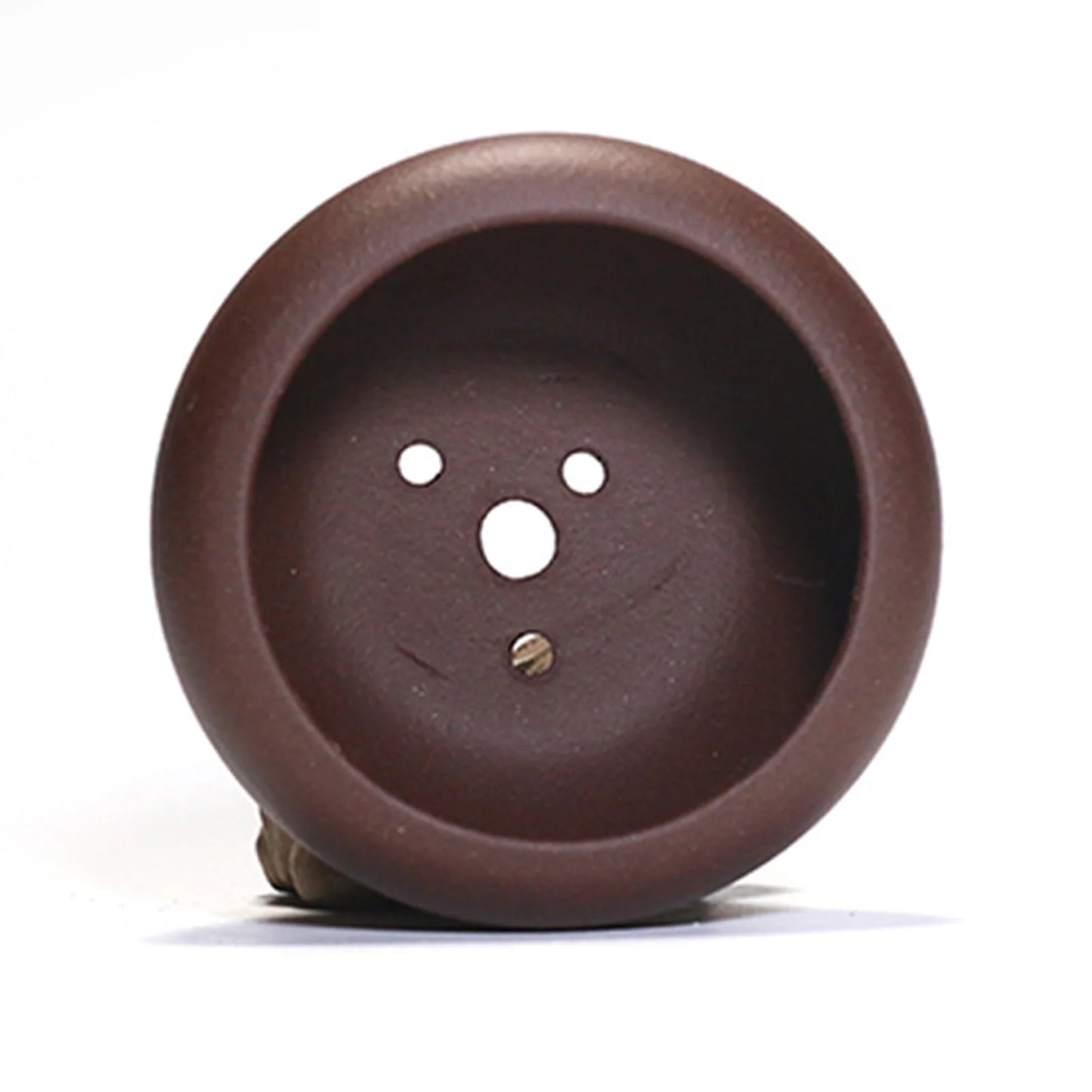 Round Ceramic Succulent Planter Pot | Sandstone Bonsai Desktop Decor