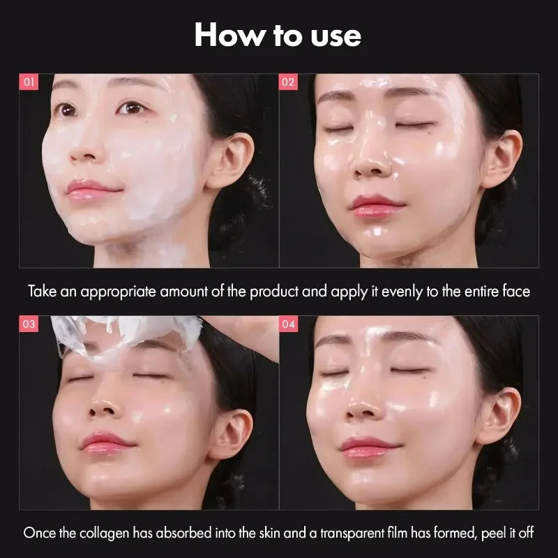 BIOAOUA Collagen Peel-Off Wrapping Mask 670,000ppm | Glass Skin