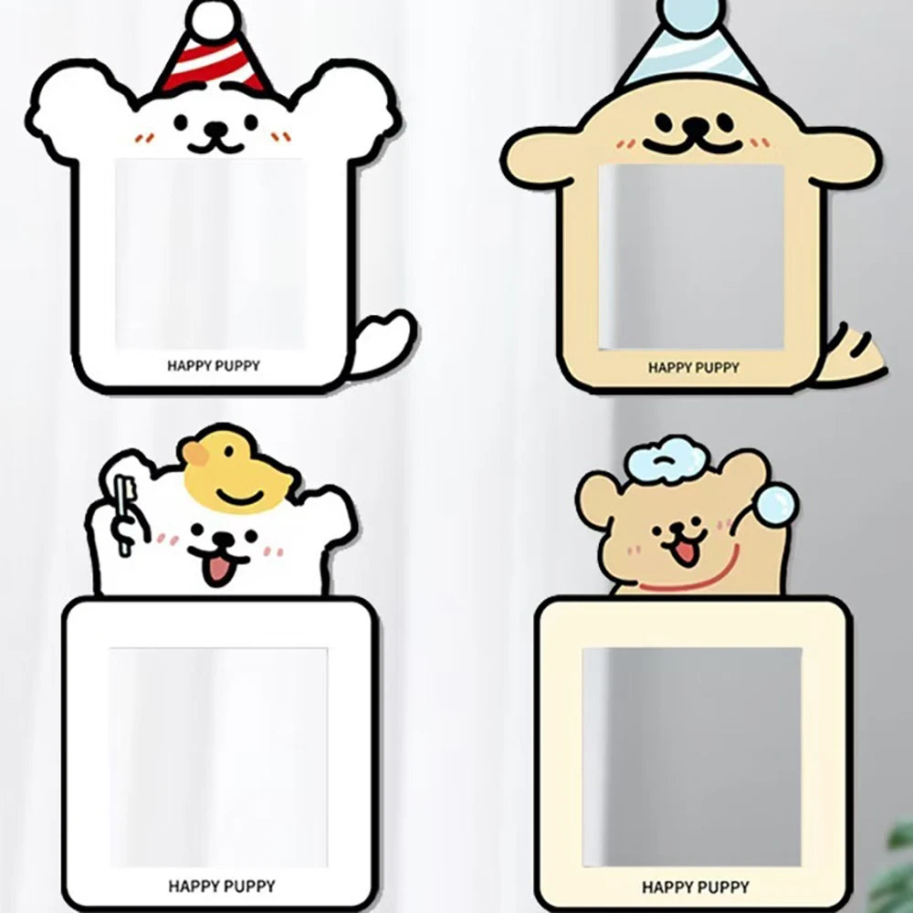 5 Sets Cute Dog Mushroom Element Switch Decorative Stickers Creative