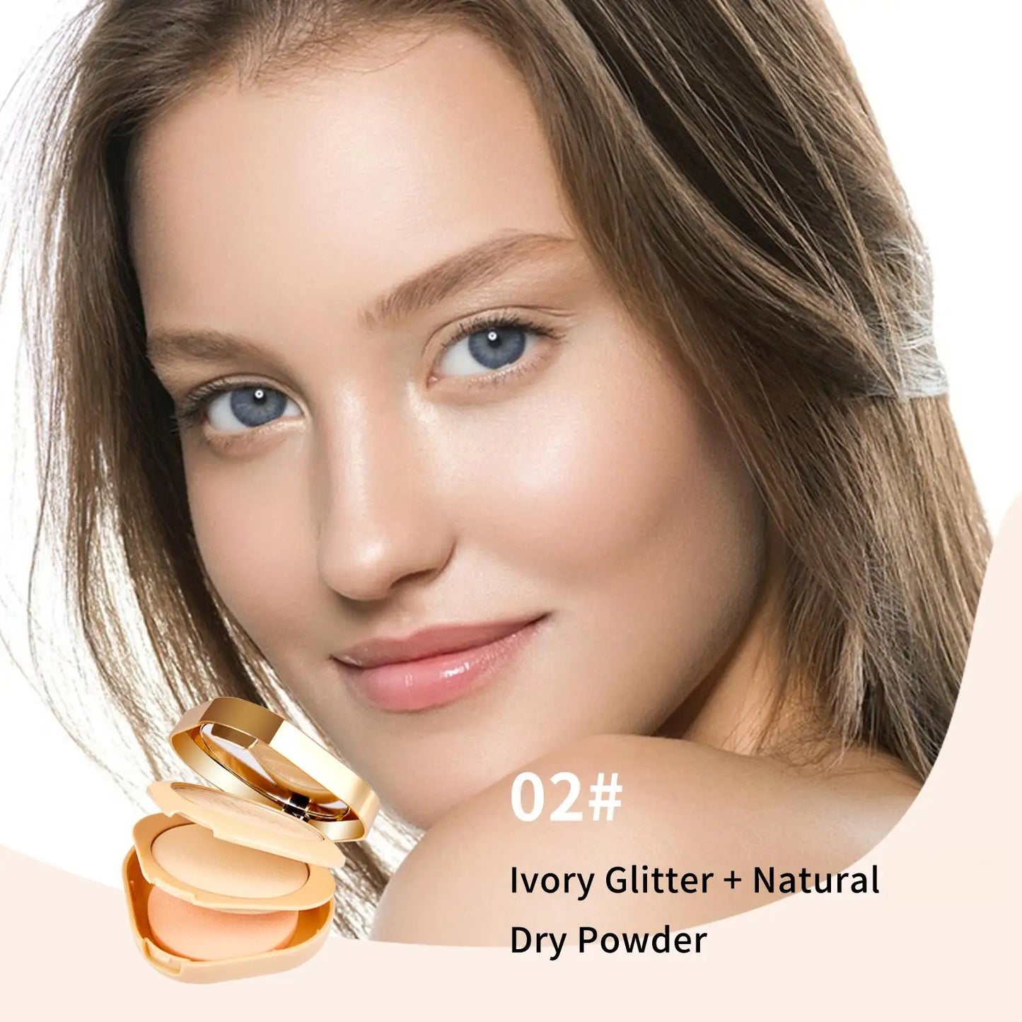 Snail Water Transparent Double Layer Powder Makeup Peaceful Pleasures Health and Wellness 02 30g