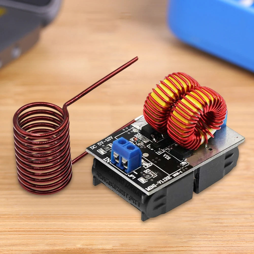 1-5PCS 5-12V Mini ZVS Low Voltage Induction Heating Power Supply Module Induction Heating board for induction Heating with Coil Peaceful Pleasures Health and Wellness
