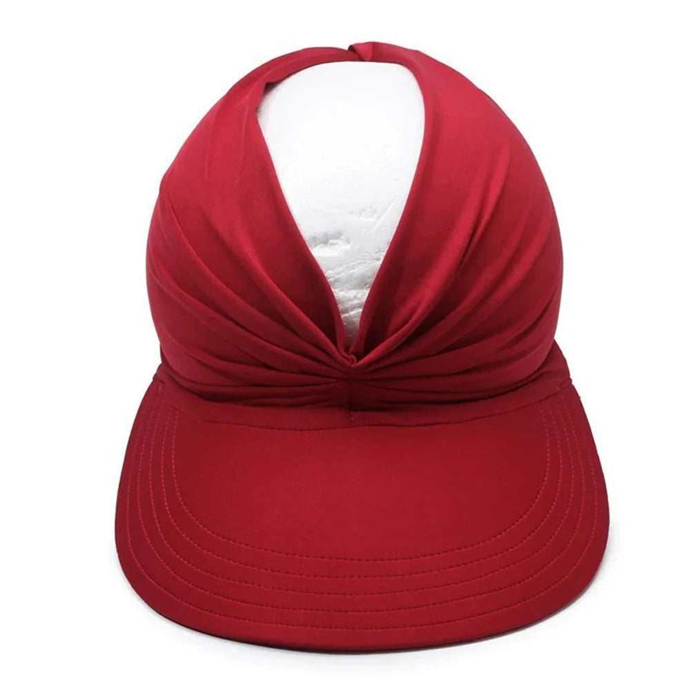 Wide Brimmed Sun Hat, Summer Sun Protection Empty Top Hat,Upf 50+ Uv Protection Beach Cap,For Morning Jogging And Outdoor Sports Peaceful Pleasures Health and Wellness