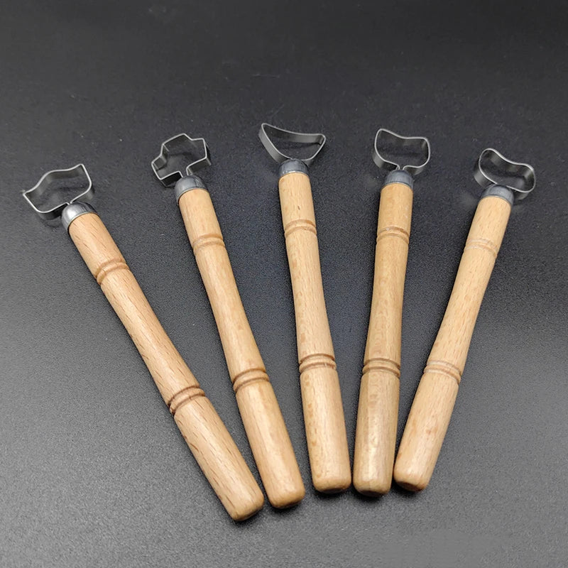 Pottery Tools Teapot Ware Handle Tool Sculpting Scraper Clay DIY