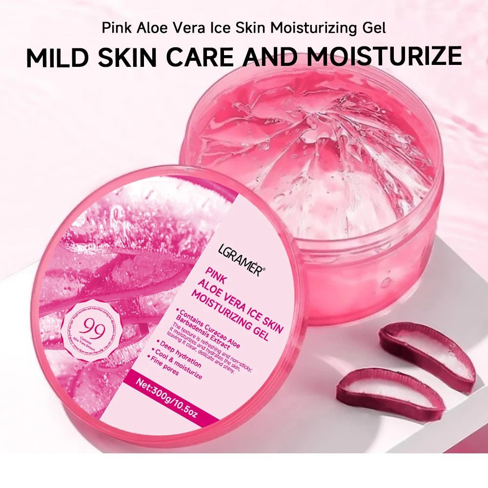 Aloe Vera Gel Cream – Moisturizer, Acne Care & After-Sun Repair Peaceful Pleasures Health and Wellness