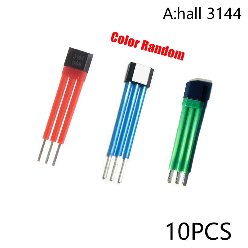10PCS Hall Effect Sensors 3144 41F 43F A44E – Motor Switch Kit
