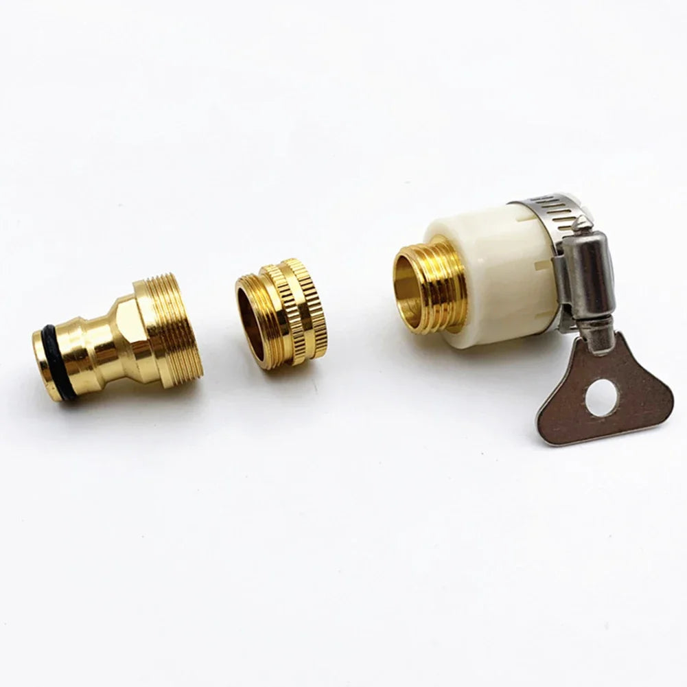Universal Hose Tap Adapter 15–23mm | Garden Faucet Connector