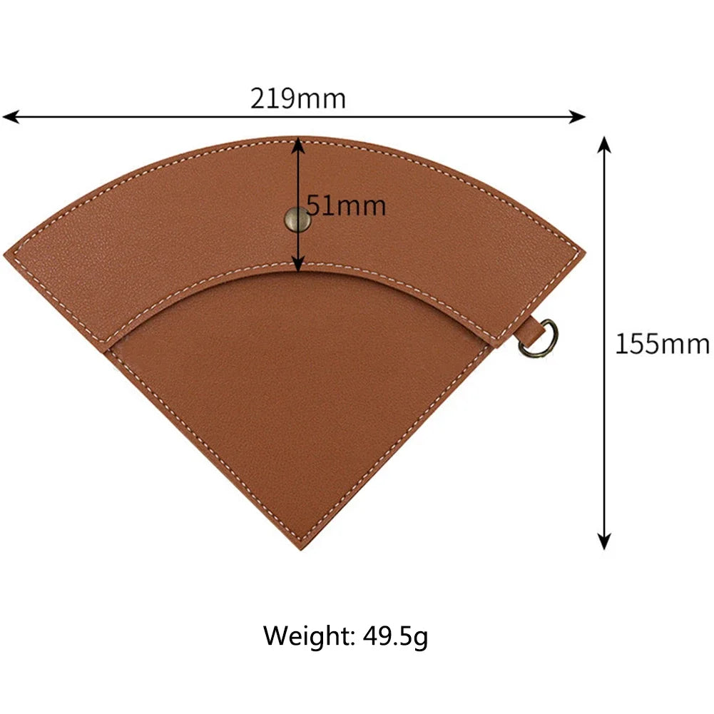PU Leather Coffee Filter Paper Holder Bag | Waterproof Pouch Coffee Filter Holder Peaceful Pleasures Health and Wellness