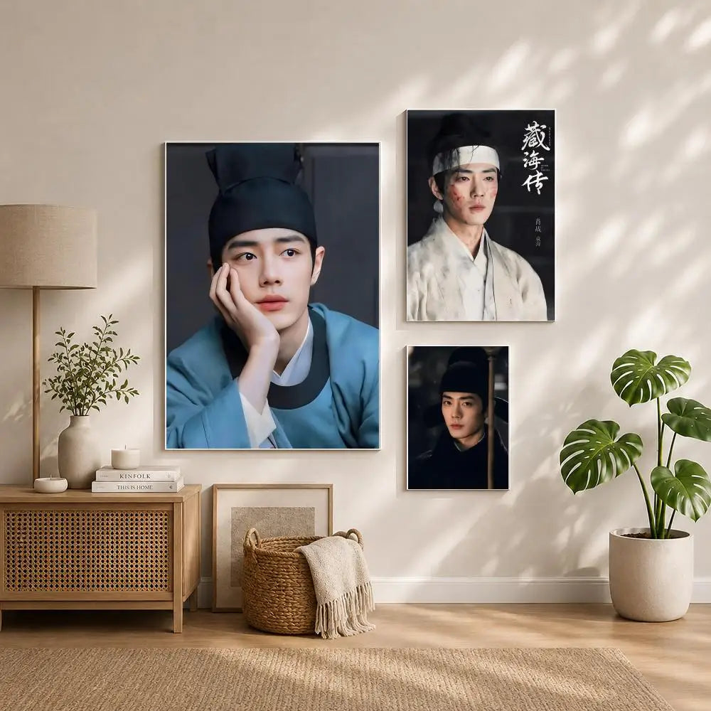 Novel T-The Legend of Zang HaiS Poster HD Self Adhesive Waterproof Wall Art Ideal for Home Office Dorm Bedroom Great Gift Peaceful Pleasures Health and Wellness
