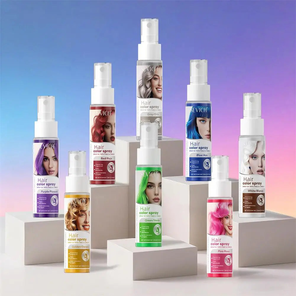 Temporary Hair Color Spray, DIY Temporary Hair Color Wax, Natural Washable Hair Dye Paint for Kids & Adults Disposable Hair Dye Peaceful Pleasures Health and Wellness