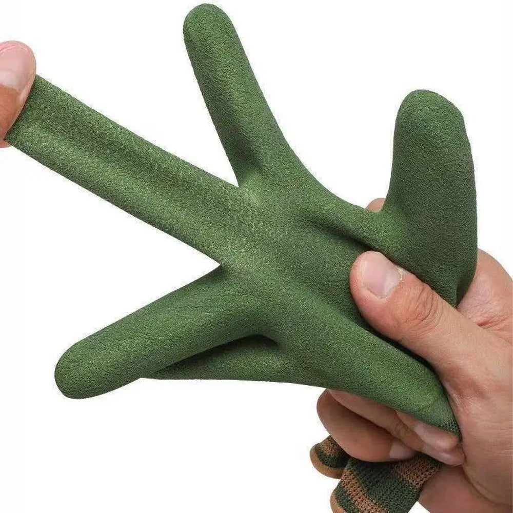 12Pair Wear-resistant Tire Rubber Glove Non-slip Breathable Work Gloves Safety Waterproof Labor Protection Gloves Garden Fishing Peaceful Pleasures Health and Wellness