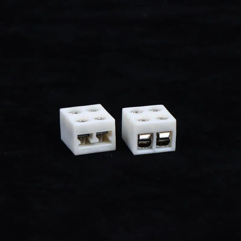 8mm 2-Pin Solder-Free LED Strip Connectors – Screw Fix 2/10Pcs