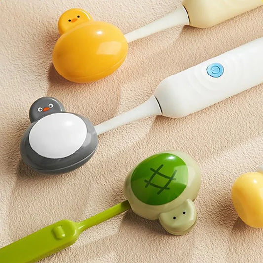 New Toothbrush Protective Cover Portable Travel Protection Electric Toothbrush Dust Cap Cover Household Storage Boxes Clip Cover Peaceful Pleasures Health and Wellness