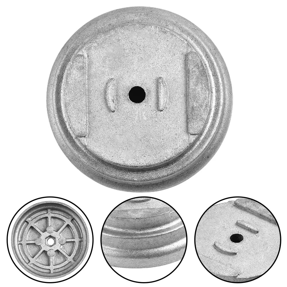 Metal Electric Lawn Mower Blade Base Grass Cover Guard Blades Base Replacement Lawn Mower Parts Accessories Peaceful Pleasures Health and Wellness 3pcs