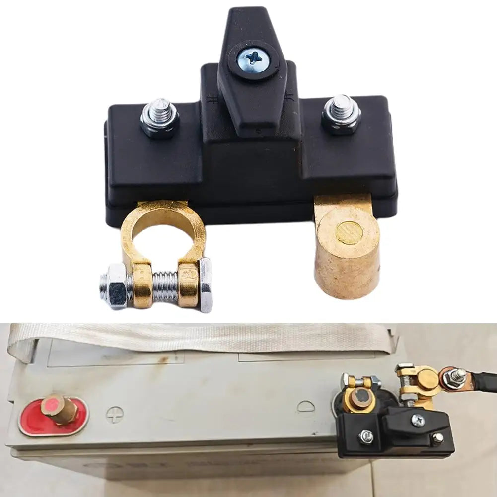 Car Battery power-off Switch Manual Automatic Circuit Breaker Anti-Power Off Leakage Protector Universal Auto Parts 6V/12V/24V Peaceful Pleasures Health and Wellness