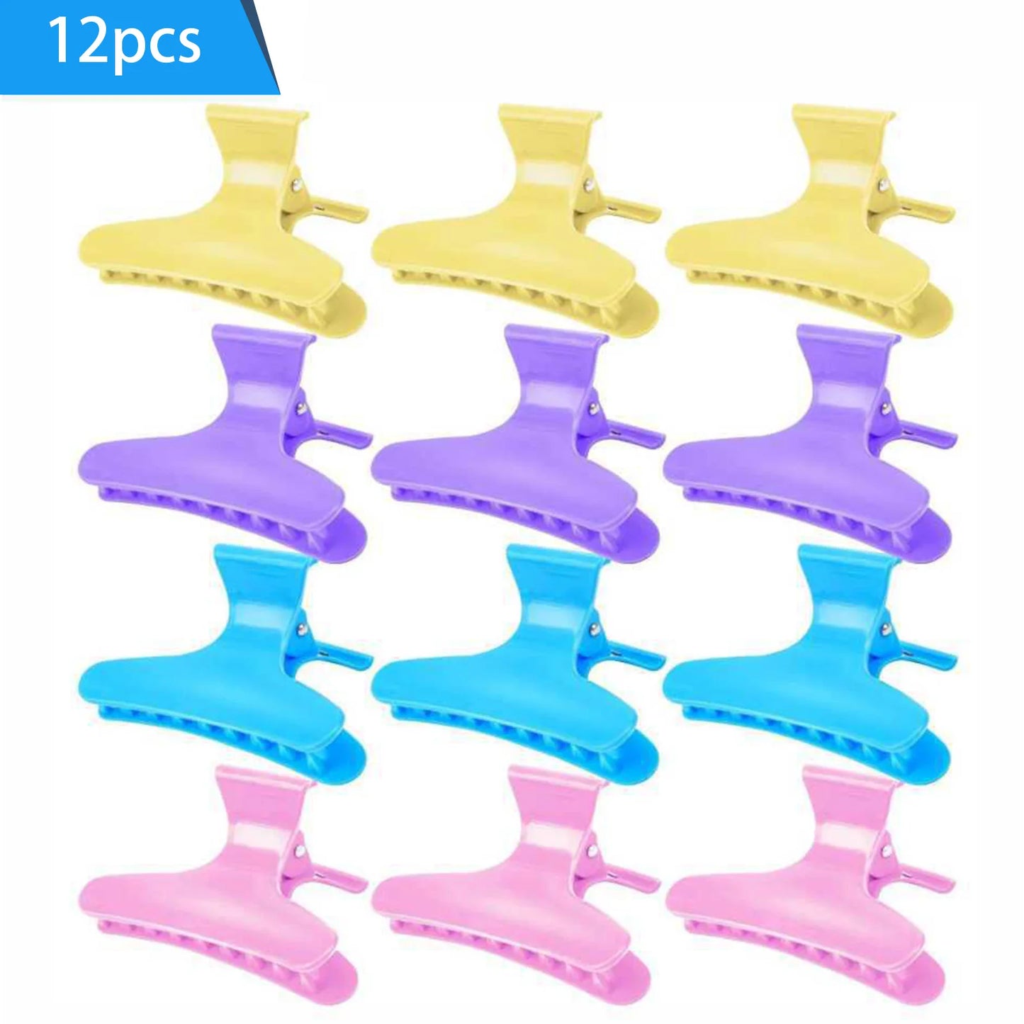 Hair Clips for Styling Sectioning Hair Root Fluffy DIY Clip Tool Hair Clamps for Hair Cutting Coloring Sectioning Peaceful Pleasures Health and Wellness
