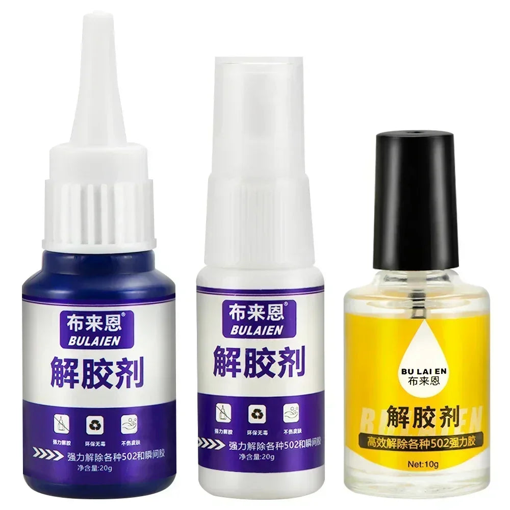 502 Glue Dispergator Debonder Remover Cleaning Quick-drying Instant Adhesive Liquid Tool Peaceful Pleasures Health and Wellness