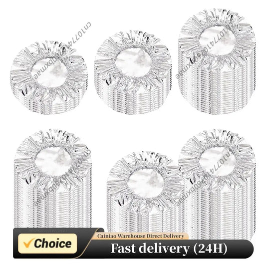 Reusable Thickened Tin Foil Food Insulation Cover Pop Up Aluminum Foil Insulation Covers for Home Dining Parties Outdoor Picnics Peaceful Pleasures Health and Wellness