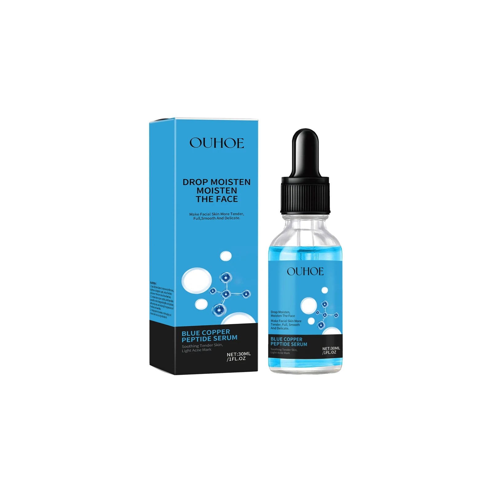 Copper Peptide Face Serum – Anti-Aging & Pore Tightening 30ml Anti-Aging Face Serum Peaceful Pleasures Health and Wellness