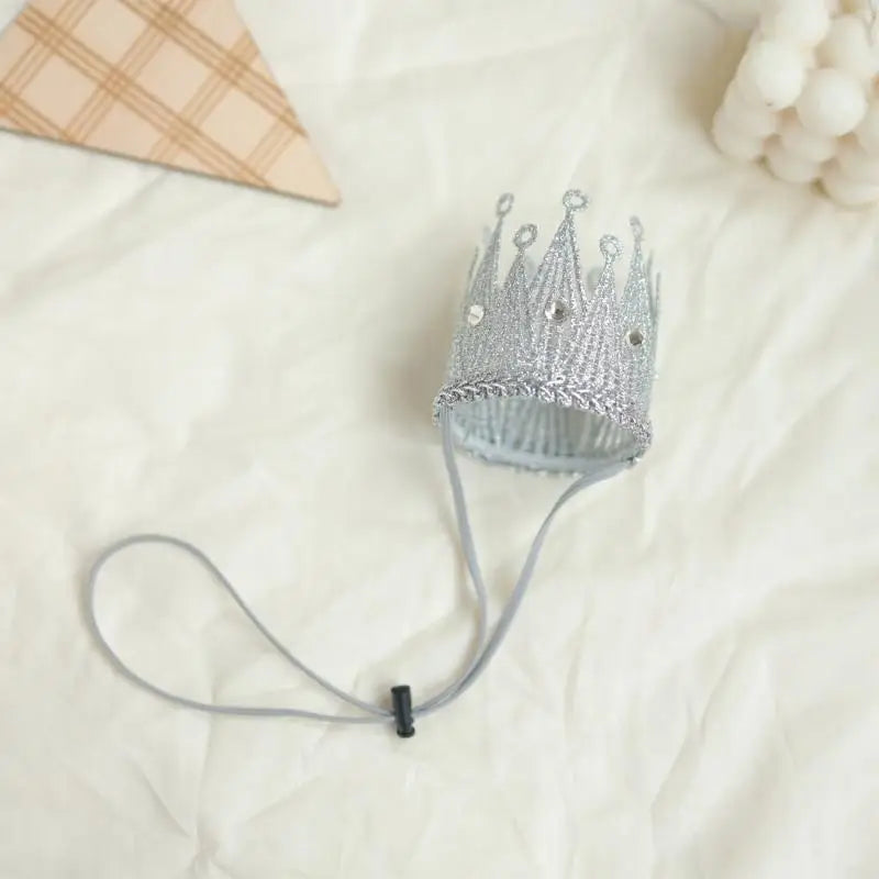 Royal Baby Crown Headband – Elastic Toddler Hair Accessory