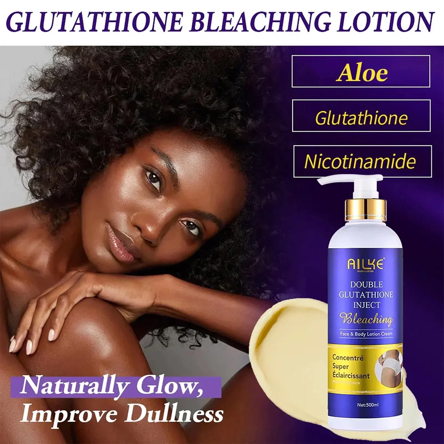 AILKE Double Glutathione Whitening Range – 5-in-1 Set Peaceful Pleasures Health and Wellness