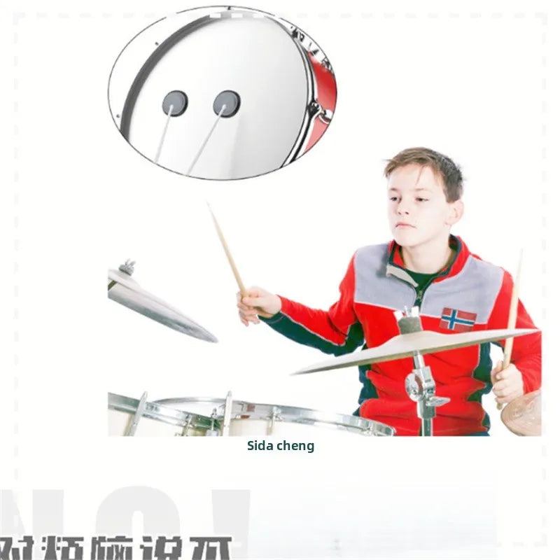 Silicone Self-adhesive Drum Snare Sticker Silence Shock Absorber Pad