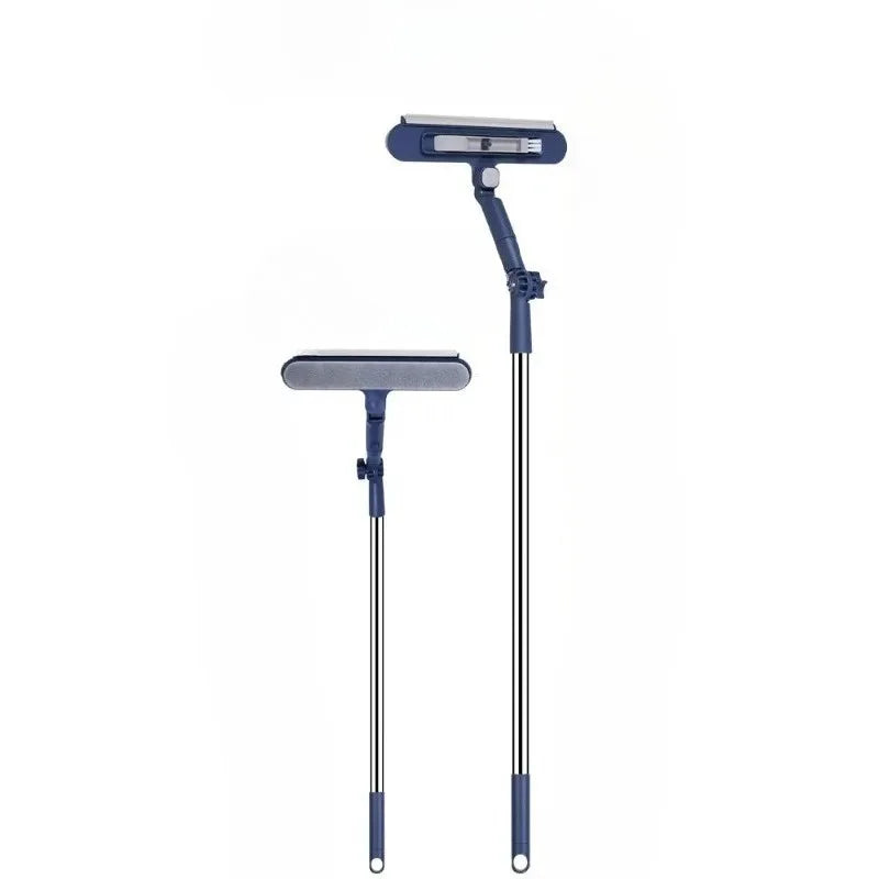 Double-Sided High-Rise Window Cleaner 120cm Squeegee Tool