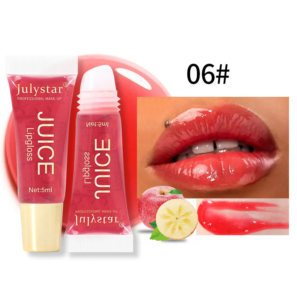 Julystar Nude Plumping Lip Gloss & Fruit Lip Oil – 5ML