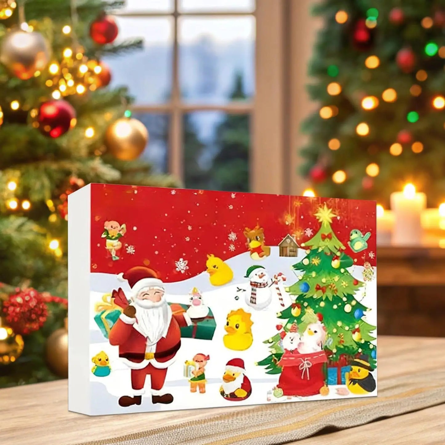 Duck Advent Calendar Christmas Ornament | 24-Day Countdown