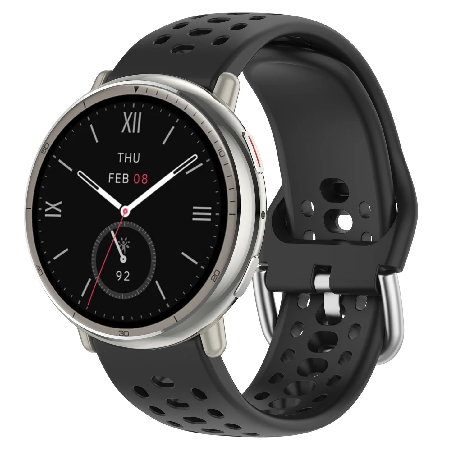 Amazfit Active 2 Silicone Watch Band – Breathable 20mm Strap Peaceful Pleasures Health and Wellness