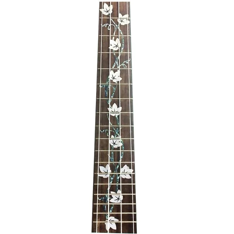 23inch Ukulele Fretboard Note Decal Guitar Inlay Sticker Decoration Ukulele Fretboard Sticker for Guitar Bass Ukulele Peaceful Pleasures Health and Wellness Centifolia 23 inch