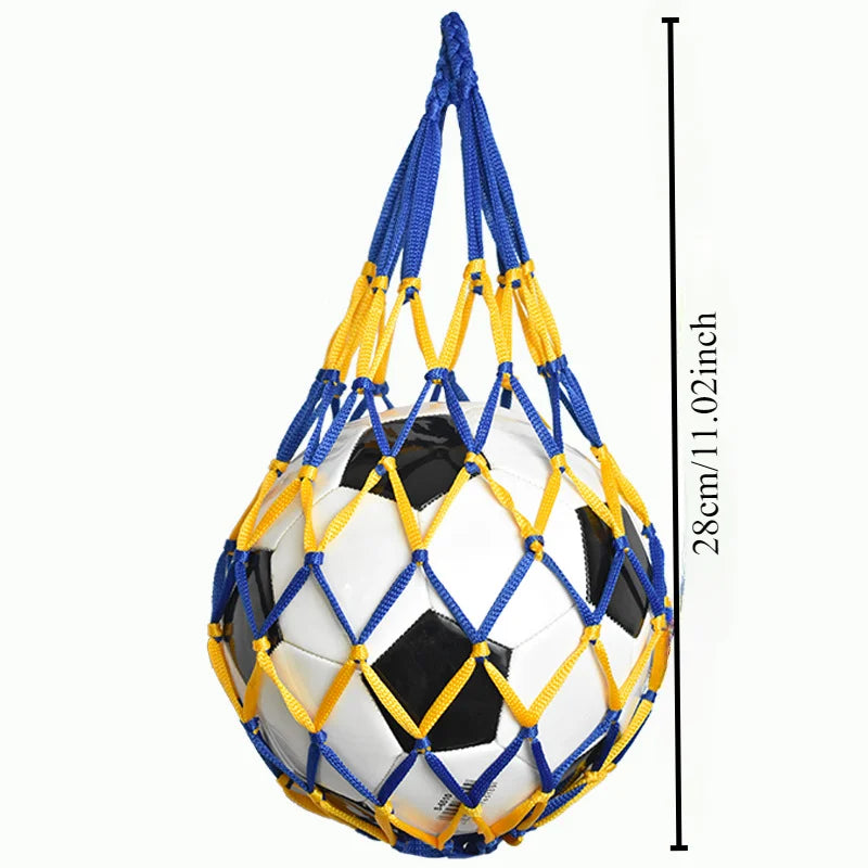 Nylon Mesh Ball Net Bag – Basketball, Football & Sports